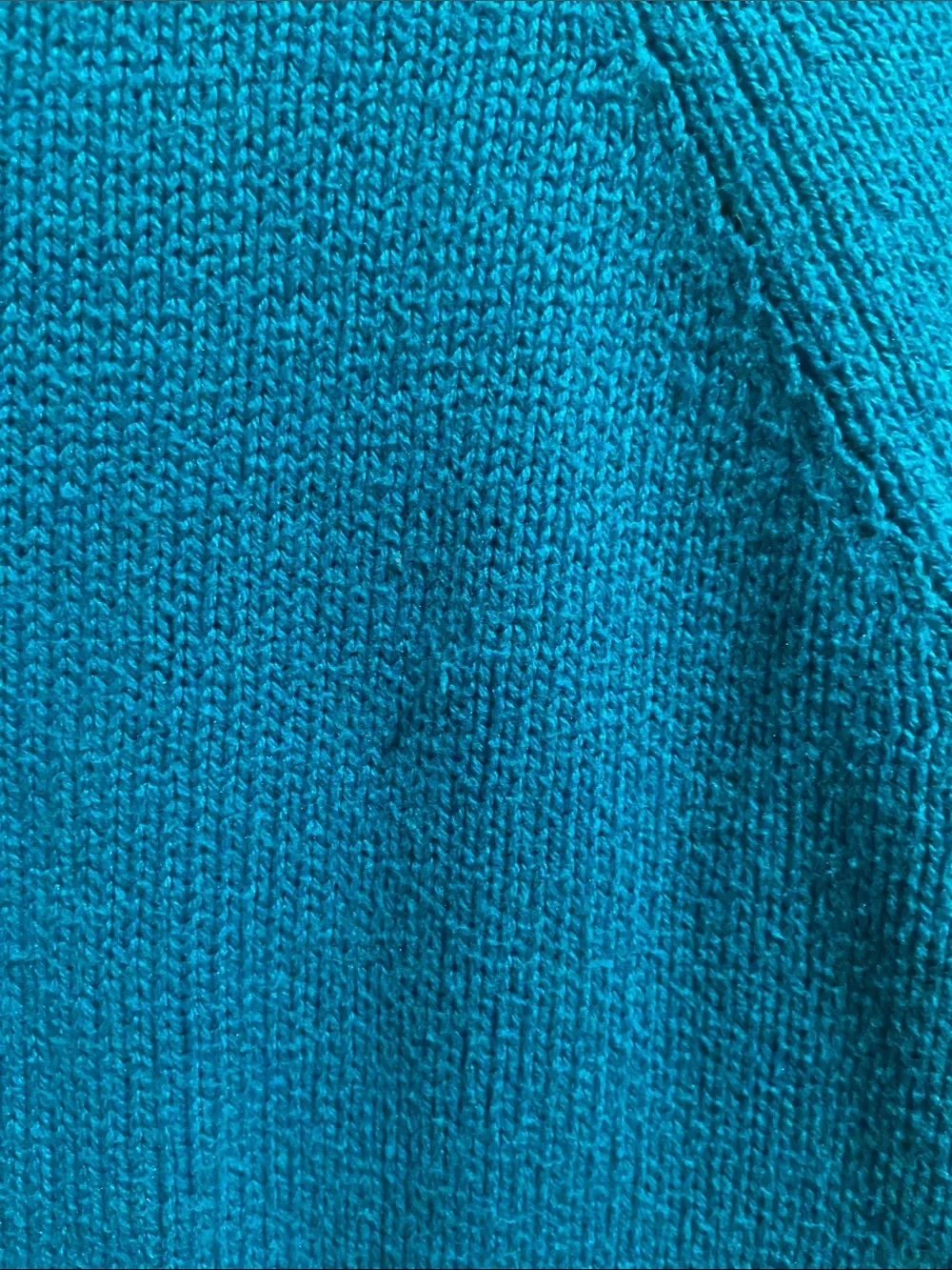 Teal Cable-Knit Crewneck Sweater - Sonoma